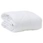 Preview: Sommer Bettdecke mit Kissen 2 pcs Weiß 140 x 220 cm Mikrofaser