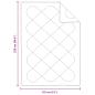 Preview: ARDEBO.de - Bettdecke mit Kissen 2 pcs Weiß 155 x 220 cm Mikrofaser