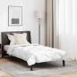 Preview: ARDEBO.de - Bettdecke mit Kissen 2 pcs Weiß 135 x 200 cm Mikrofaser