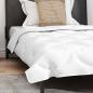 Preview: Bettdecke mit Kissen 2 pcs Weiß 135 x 200 cm Mikrofaser