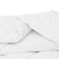 Preview: Bettdecke mit Kissen 2 pcs Weiß 135 x 200 cm Mikrofaser