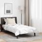 Preview: ARDEBO.de - Bettdecke mit Kissen 2 pcs Weiß 155 x 200 cm Mikrofaser