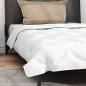 Preview: Bettdecke mit Kissen 2 pcs Weiß 135 x 220 cm Mikrofaser