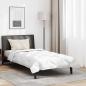 Preview: ARDEBO.de - Bettdecke mit Kissen 2 pcs Weiß 155 x 220 cm Mikrofaser