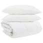 Preview: Bettdecke Sonstiges mit Kissen 3 pcs Weiß 240 x 220 cm Daunen