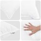 Preview: Bettdecke Sonstiges mit Kissen 3 pcs Weiß 260 x 220 cm Daunen