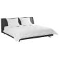 Preview: ARDEBO.de - Bettdecke mit Kissen 3 pcs Weiß 260 x 220 cm Mikrofaser