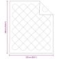 Preview: Bettdecke mit Kissen 3 pcs Weiß 260 x 220 cm Mikrofaser