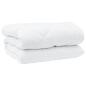 Preview: Winterbettdecke mit Kissen 3 pcs Weiß 200 x 220 cm Mikrofaser