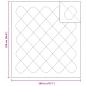 Preview: Bettdecke Sonstiges mit Kissen 3 pcs Weiß 200 x 220 cm Mikrofaser