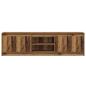 Preview: TV-Schränk Braun 180 x 34 x 50 cm Wuchsplatte und Spanplatte