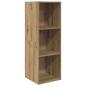 Preview: TV-Schrank Set 3 pcs Eiche handwerklich 37 x 37 x 142,5 cm