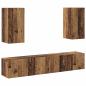 Preview: TV-Schrank-Set 4 pcs Altholz 160 x 30 x 30 cm Holzwerkstoff