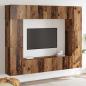 Preview: ARDEBO.de - TV-Schrank-Set 8 pcs Altholz 80 x 30 x 30 cm Holzwerkstoff