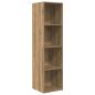 Preview: TV-Schrank Set 3 pcs Eiche handwerklich 37 x 37 x 142,5 cm