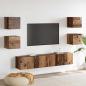 Preview: ARDEBO.de - TV-Schrank-Set 6 pcs Braun 160 x 30 x 30 cm Holzwerkstoff