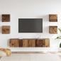 Preview: TV-Schrank-Set 6 pcs Braun 160 x 30 x 30 cm Holzwerkstoff