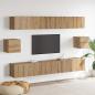 Preview: ARDEBO.de - TV-Schrank-Set 6 pcs Handwerklich alt 100 x 30 x 30 cm