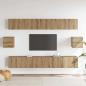Preview: TV-Schrank-Set 6 pcs Handwerklich alt 100 x 30 x 30 cm