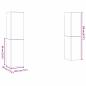 Preview: TV-Schrank-Set 4 pcs Altholz 30,5 x 30 x 60 cm Holzwerkstoff