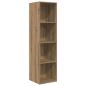 Preview: TV-Schrank-Set 2 pcs Braun 37 x 37 x 142,5 cm Holzwerkstoff