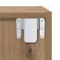 Preview: TV-Schrank-Set 2 pcs Braun 37 x 37 x 142,5 cm Holzwerkstoff