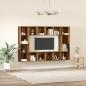 Preview: TV-Schrank-Set 4 pcs Braun 37 x 37 x 142,5 cm Holzwerkstoff