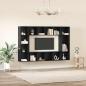 Preview: TV-Schrank-Set 4 pcs Schwarz 37 x 37 x 142,5 cm Holzwerkstoff
