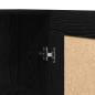 Preview: Bücherregal Schwarze Eiche 82,5 x 30,5 x 185 cm Holzwerkstoff