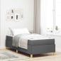Preview: ARDEBO.de - Boxspringbett Dunkelgrau und Braun und Weiß und Dunkelgrau