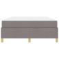 Preview: Boxspringbett Taupe und Beige und Weiß 140 x 200 cm der Schaum