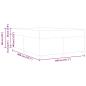 Preview: Bettgestell Sonstiges Creme 140 x 200 cm Stoff