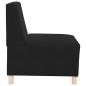 Preview: Sofa Stühle 2 pcs Schwarz 55 x 74 x 82 cm Samt