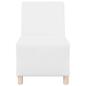 Preview: Sofa Stühle 3 pcs Weiß 55 x 74 x 82 cm Kunstleder