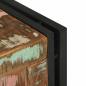 Preview: Aufbewahrungsbox Mehrfarbig 40 x 40 x 40 cm Massivholz Akazie