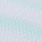 Preview: Matratzenauflage Weiß und Grün 160 x 200 cm Jacquard Stoff