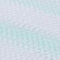 Preview: Matratzenauflage Weiß und Grün 160 x 200 cm Jacquard Stoff