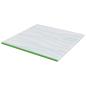 Preview: Matratzenpads Sonstiges Weiß und Grün 180 x 200 cm