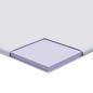 Preview: Matratzentopper aus Memory-Schaum 140 x 190 cm Thick Weich Weiß
