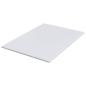 Preview: Matratzentopper aus Memory-Schaum 160 x 200 cm Thick Weich Weiß