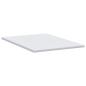 Preview: Matratzenpads Weiß 140 x 190 cm 100% Polyester Jacquardstoff