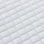 Preview: Matratzenpads Weiß 140 x 190 cm 100% Polyester Jacquardstoff