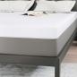 Preview: Matratzentopper aus Memory-Schaum 140 x 200 cm Thick Weich Weiß
