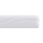 Preview: Matratze Weiß 160 x 200 cm Jacquard-Stoff