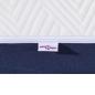 Preview: Matratze Weiß und Blau 100 x 200 cm Jacquard-Stoff