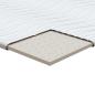 Preview: Matratzenpads Weiß 140 x 190 cm Nicht klebendes Polyester