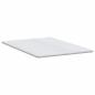 Preview: Matratzenpads Weiß 140 x 190 cm Nicht klebendes Polyester