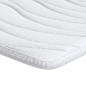 Preview: Matratzenpads Weiß 140 x 190 cm Nicht klebendes Polyester
