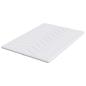 Preview: Matratzenpads Weiß 140 x 190 cm Nicht klebendes Polyester