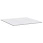 Preview: Matratzenpads Weiß 200 x 200 cm Nicht klebendes Polyester